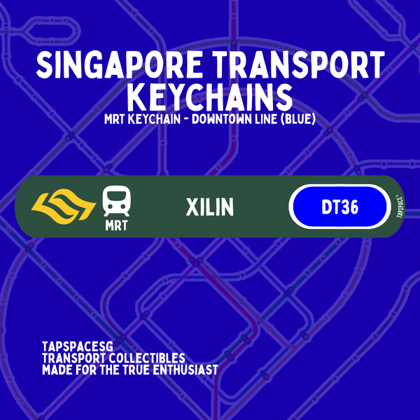 Xilin MRT Station Keychain