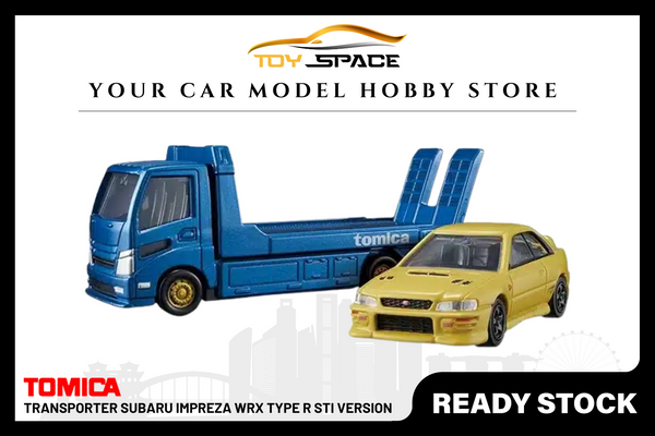 [TOMICA] Transporter Subaru Impreza WRX Type R STi Version