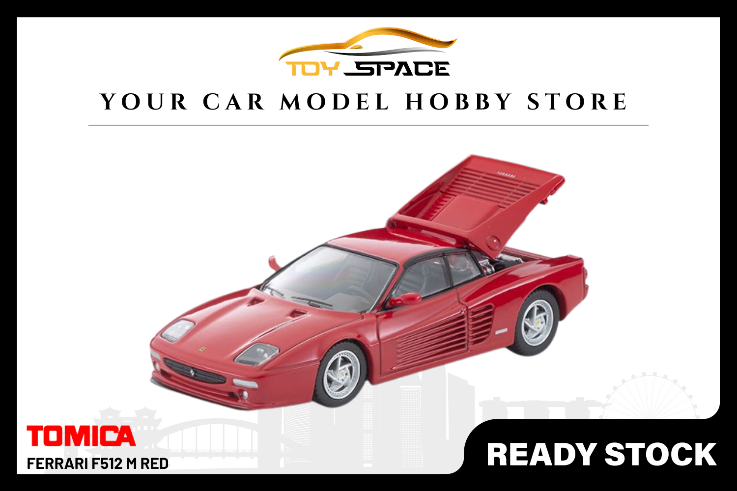 [TOMICA] Ferrari F512 M Red