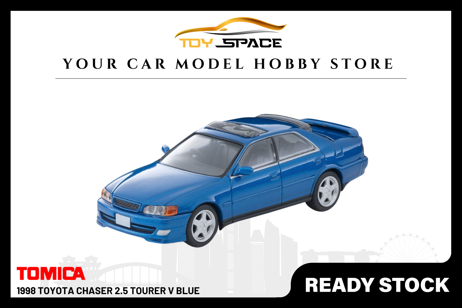 [TOMICA] 1998 Toyota Chaser 2.5 Tourer V Blue