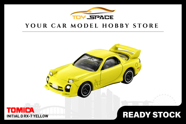 [TOMICA] Initial D RX-7 Yellow