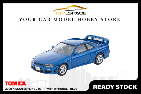 [TOMICA] 2000 Nissan Skyline 25GT-T With Optional - Blue