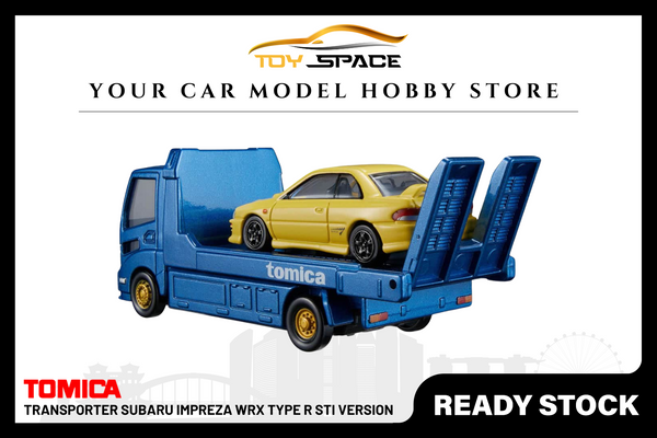 [TOMICA] Transporter Subaru Impreza WRX Type R STi Version