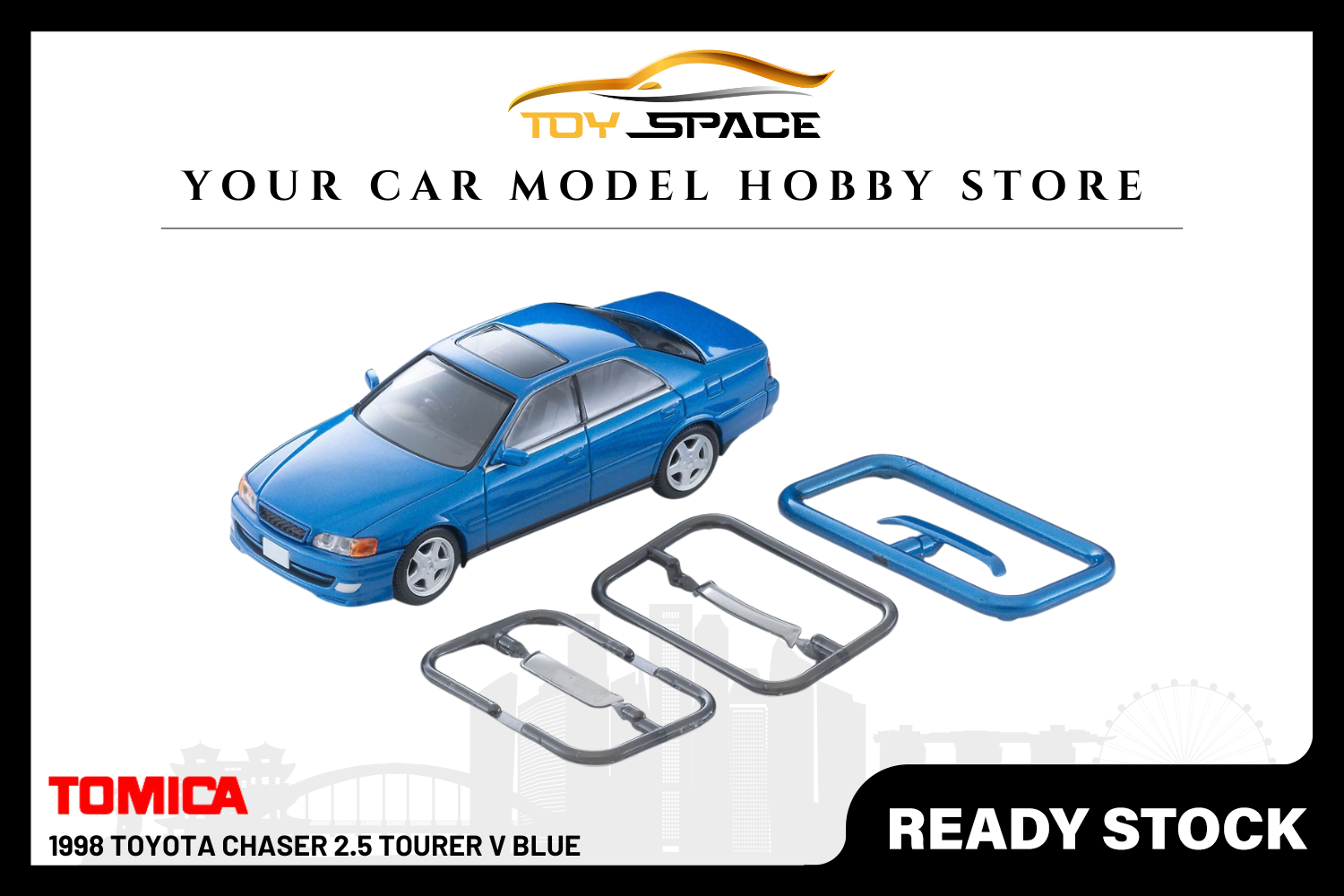 [TOMICA] 1998 Toyota Chaser 2.5 Tourer V Blue