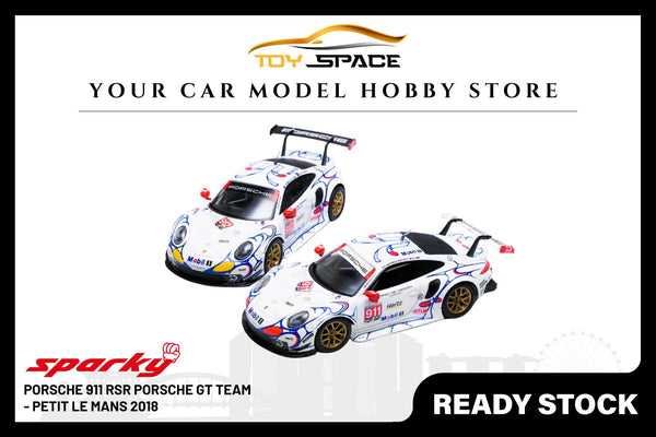 [SPARKY] 1/64 Porsche 911 RSR Porsche GT Team - Petit Le Mans 2018