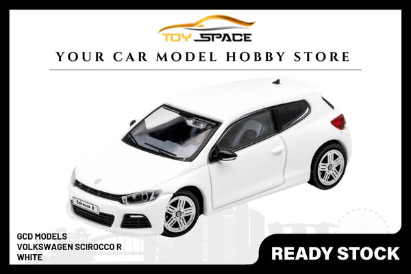 [GCD] 1/64 Volkswagen Scirocco R - White