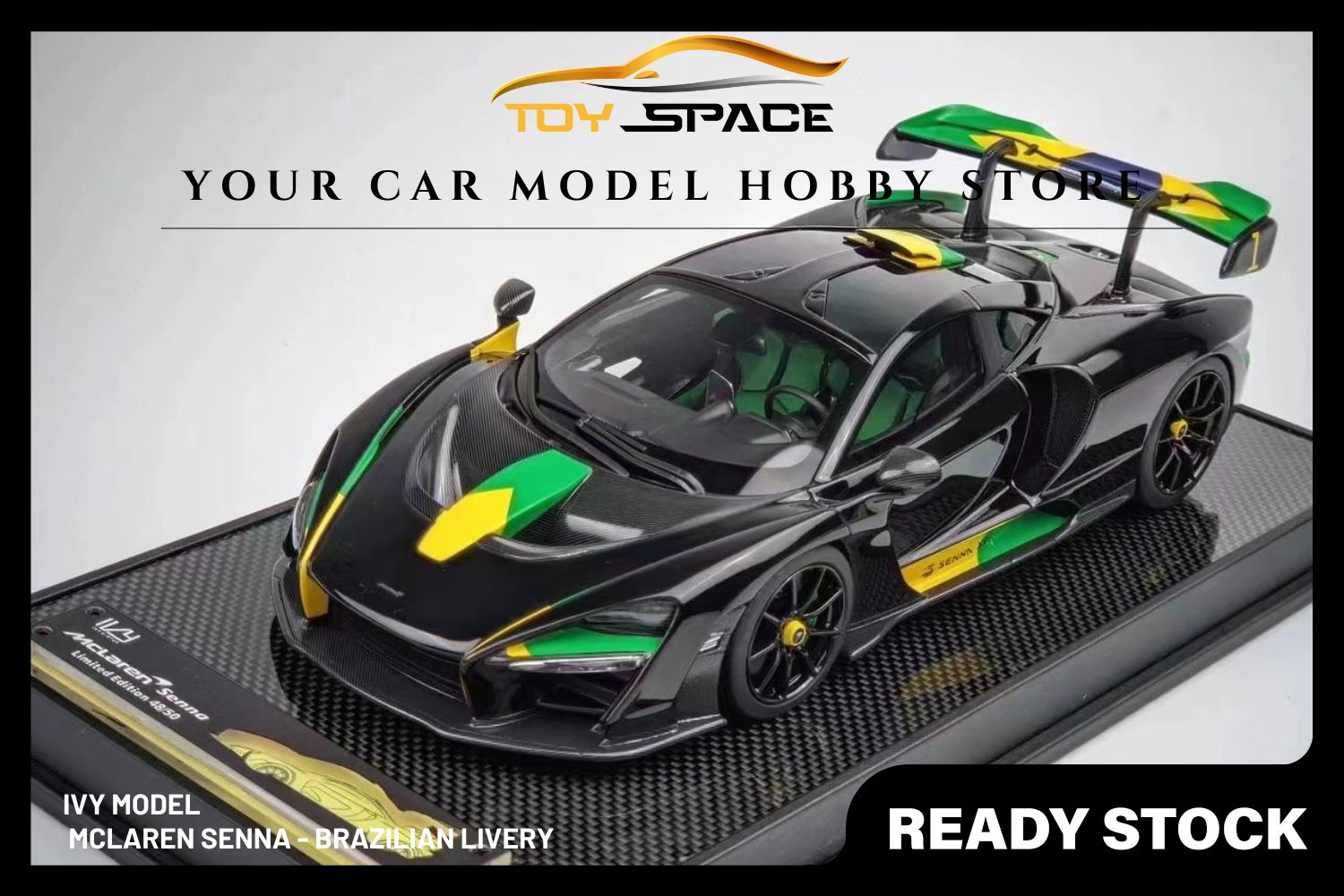 [IVY] 1:18 McLaren Senna Brazilian Livery