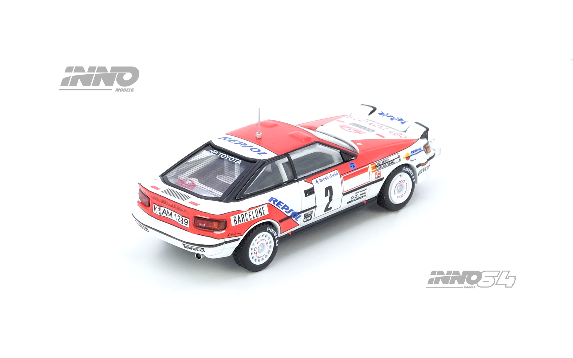 [INNO64] Toyota Celica GT-Four (ST165) Winner Rally Monte Carlo 1991 C. Sainz / L. Moya