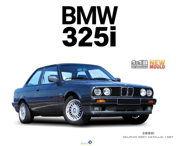 [SOLIDO] 1:18 BMW 325I Delphin Grey Metallic 1987