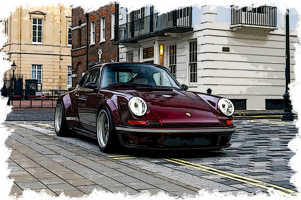 [MAKE UP] 1:18 Porsche Singer DLS 2023 Cherry Red Metallic [EML018V]