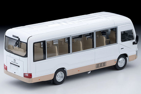 [TOMICA] Toyota Coaster LX White/Beige - Toy Space Diecast Online Store Singapore