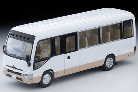 [TOMICA] Toyota Coaster LX White/Beige - Toy Space Diecast Online Store Singapore
