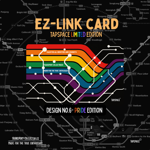 Pride Map Series EZ-Link Card TapSpace Limited Edition