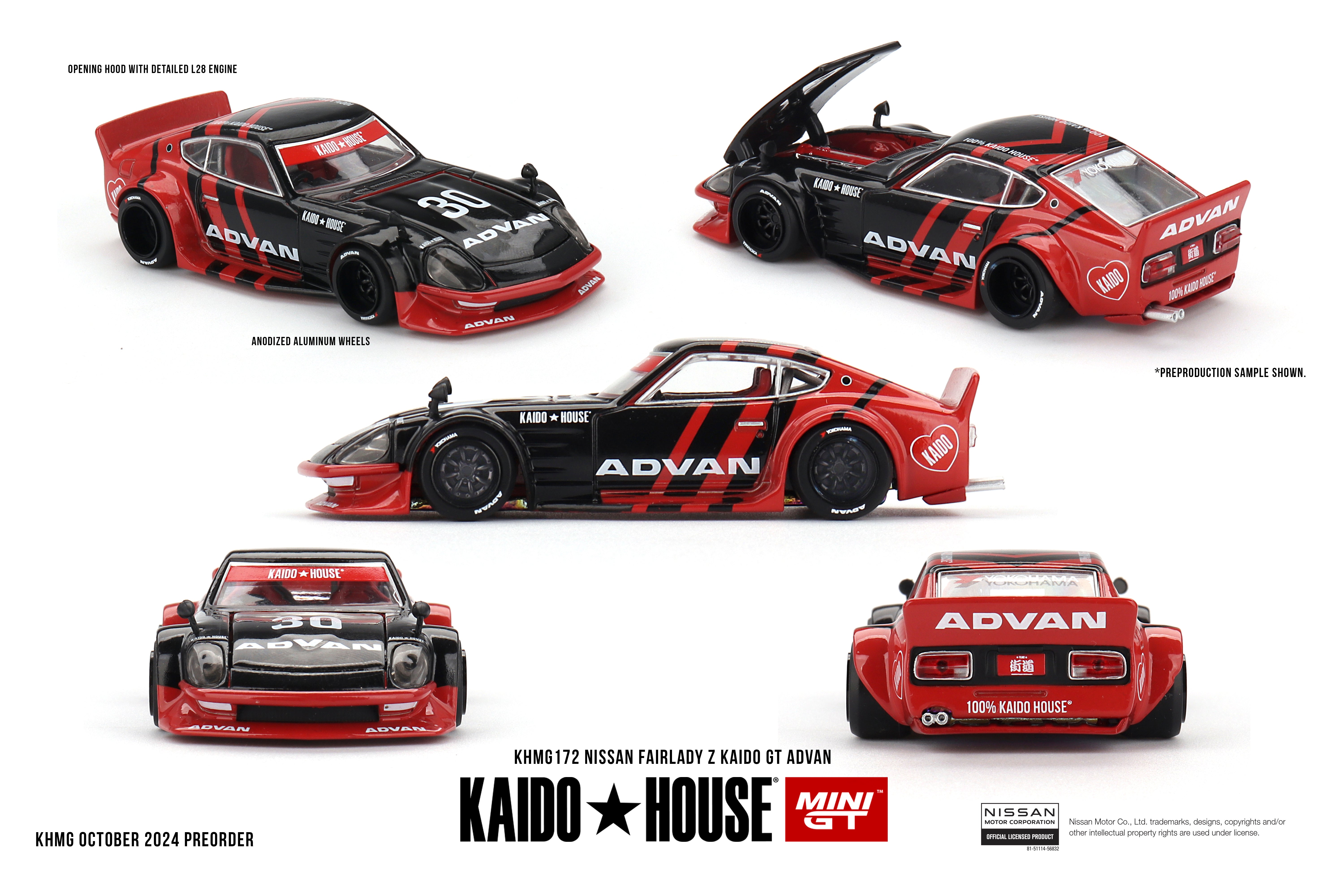 [KAIDO HOUSE] Nissan Fairlady Z Kaido GT Advan