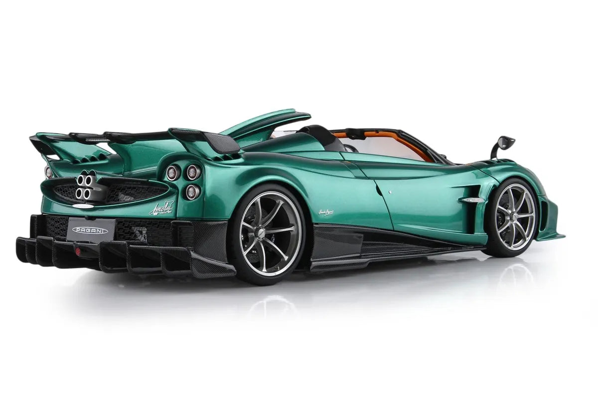 [BBR MODELS] 1:18 Pagani Imola Roadster Rio Green