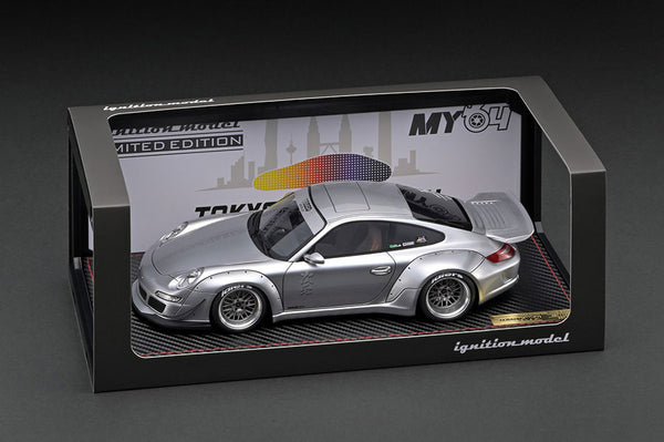 Ignition Model 1:18 RWB 997 Silver (Tokyo Auto Salon Malaysia)