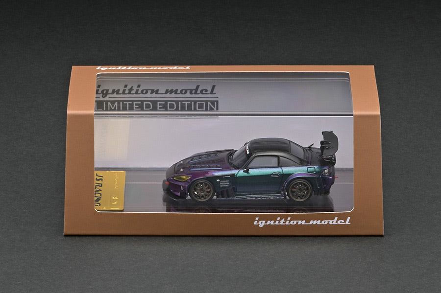 [IGNITION MODEL] 1:64 J's Racing S2000 AP1 Purple/Green - IG2565