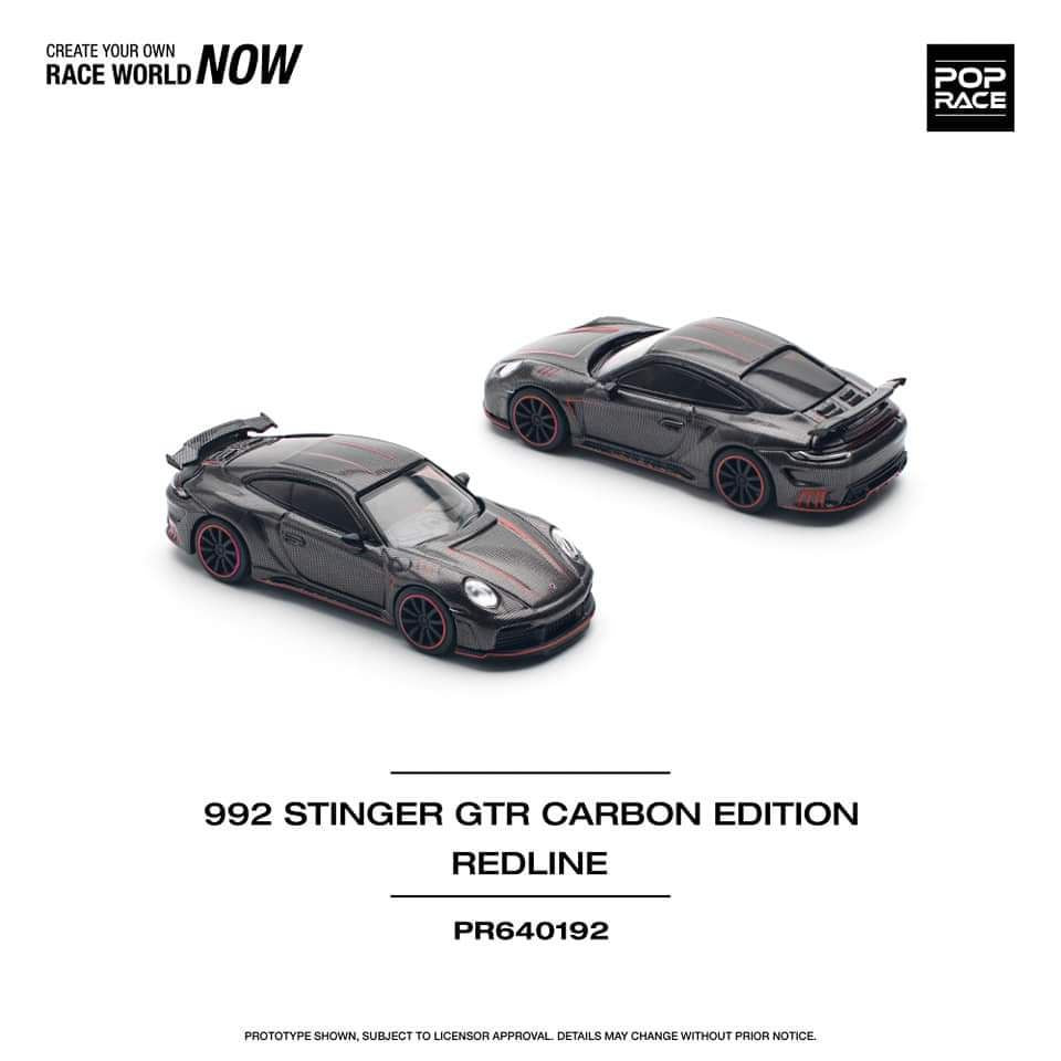 [POP RACE] 1:64 992 Stinger GTR Carbon Edition Redline