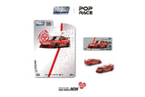 [POP RACE] 1:64 Mazda RX-8 RE-Amemiya Red - Toy Space Diecast Online Store Singapore