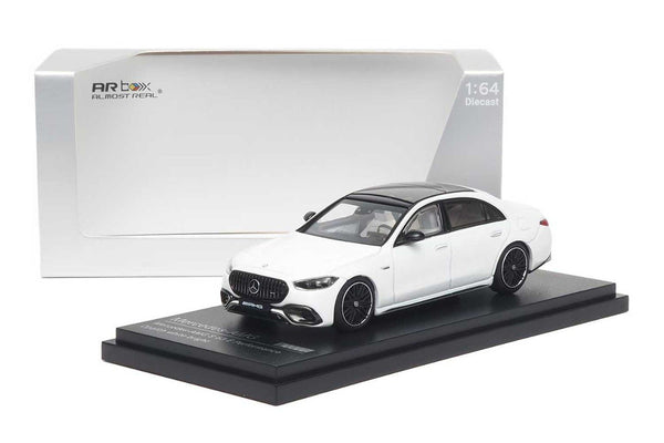 [AR BOX] 1:64 AMG S 63 E Performance 2023 Opalith White Bright