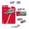 [POP RACE] 1:64 Pandem Civic EG6 Raw Metal