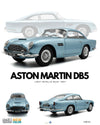 [SOLIDO] 1:18 Aston Martin DB5 Light Metallic Blue 1964