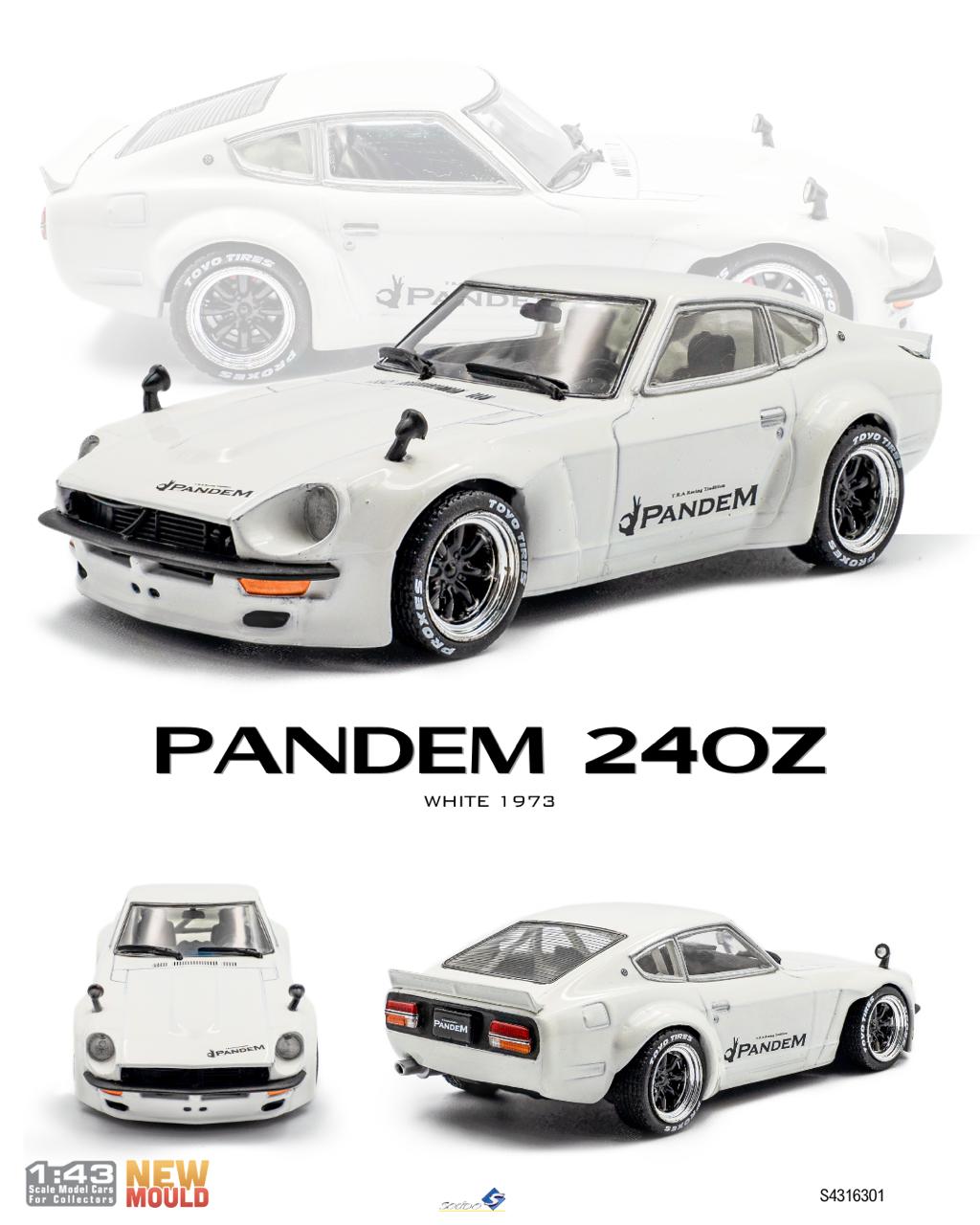 [SOLIDO] 1:43 Pandem 240Z White 1973