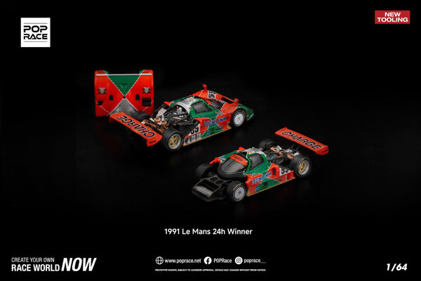 [POP RACE] 1:64 Mazda 787B 1991 LE Mans 24H Winner