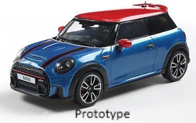 [SOLIDO] 1:43 Mini Cooper John Cooper Works Island Blue Metallic 2023