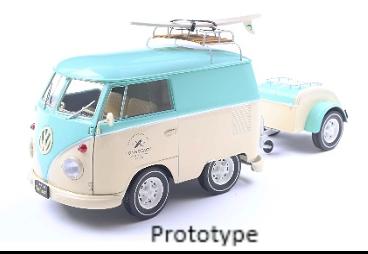 [SOLIDO] 1:18 Cool Combi Mint Green & White 2024