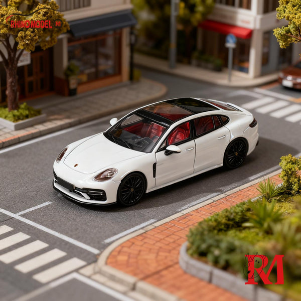[RHINO MODEL] 1:64 Porsche Panamera 2nd Generation 971 White