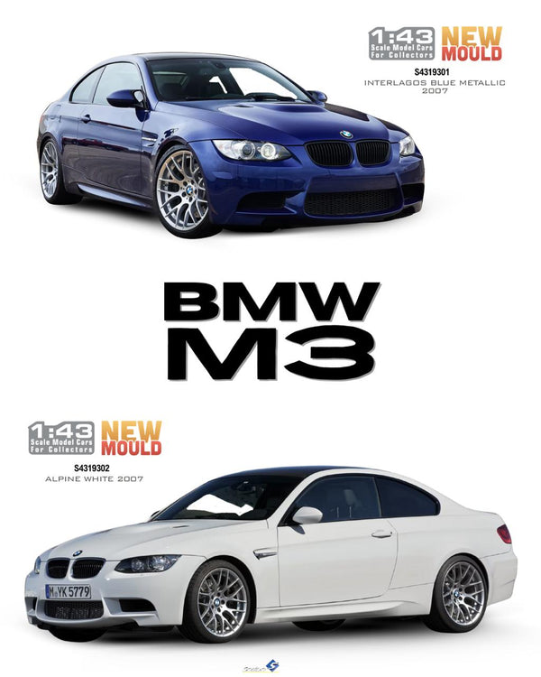 [SOLIDO] 1:43 BMW E92 M3 Alpine White 2007
