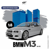 [GT SPIRIT] 1:8 BMW M3 E46 Silver 2003