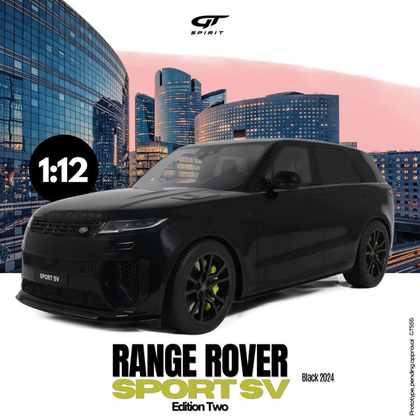 [GT SPIRIT] 1:12 Range Rover Sport SV Edition Two Black 2024 [GT555]