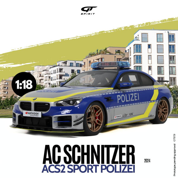 [GT SPIRIT] 1:18 AC Schnitzer ACS2 Sport Polizei 2024 [GT573]