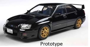 [SOLIDO] 1:18 Subaru Impreza WRX STI Java Black Pearl 2004