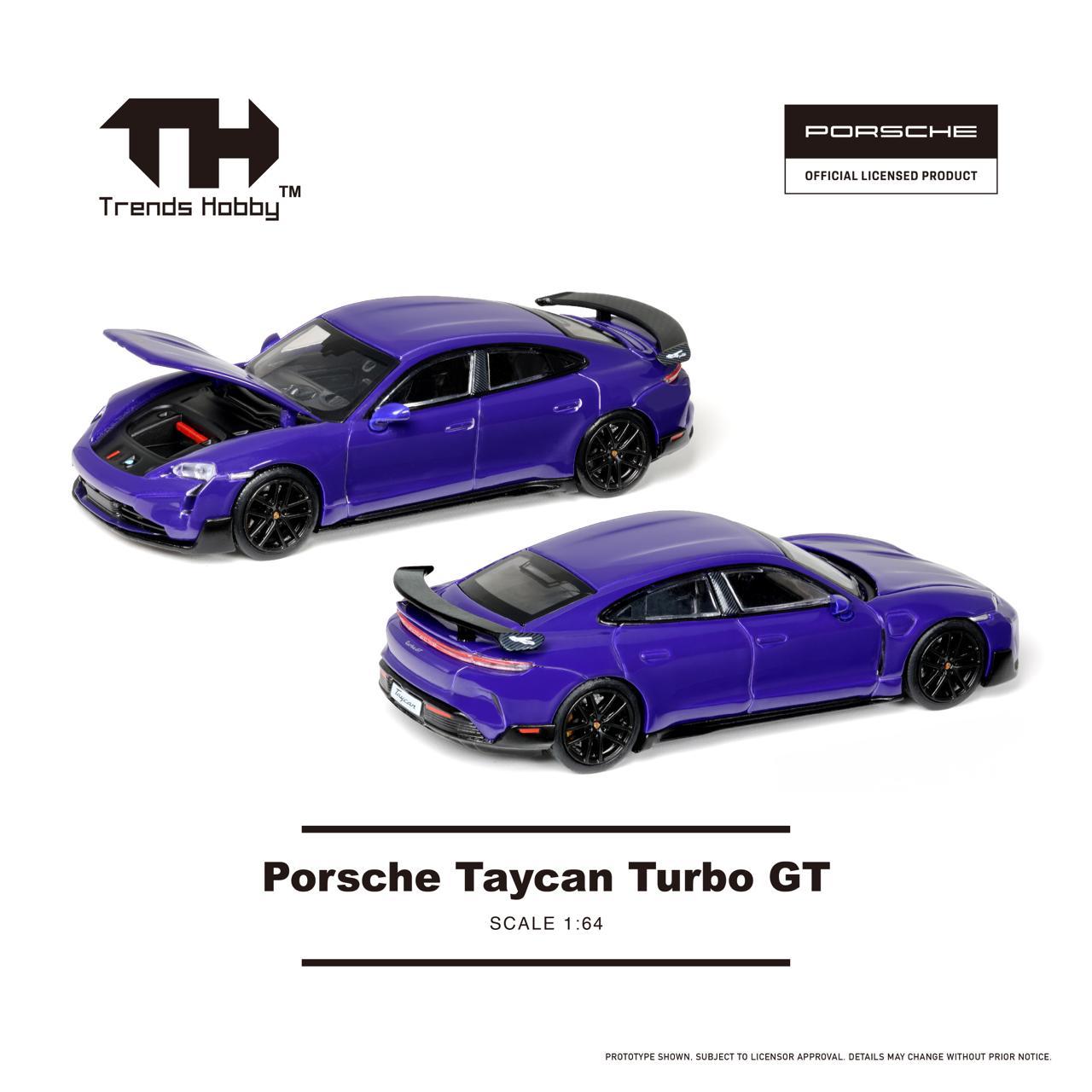 [TRENDS HOBBY] Porsche Taycan Turbo GT Purple
