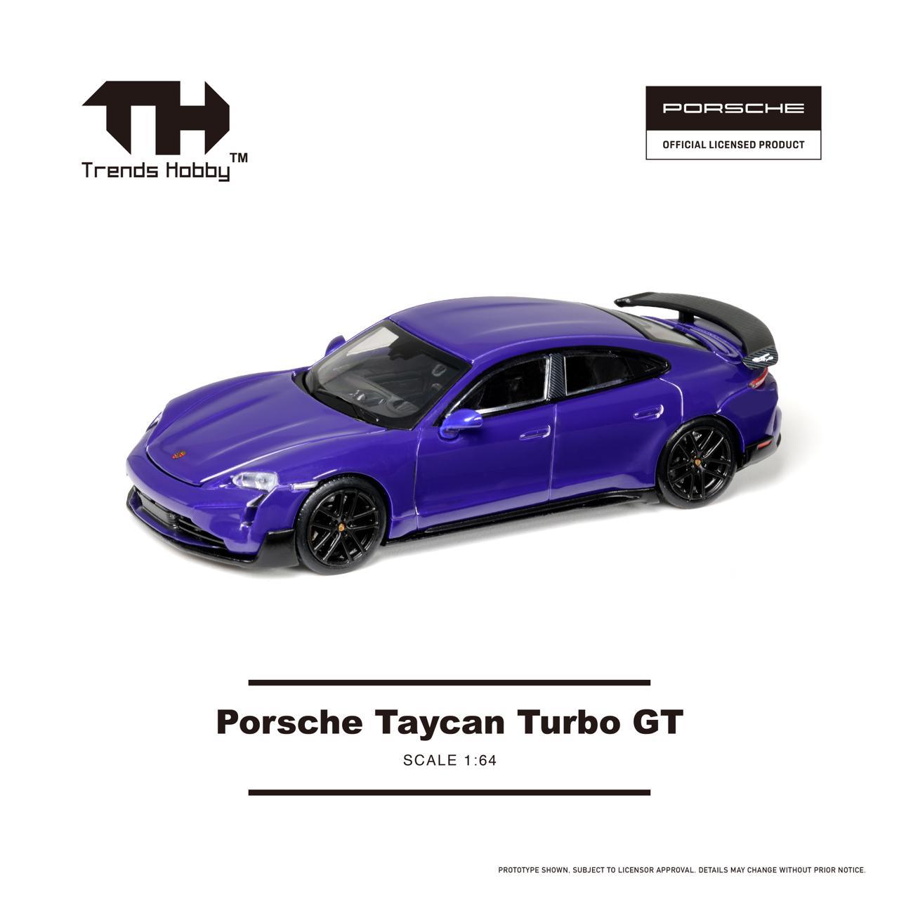 [TRENDS HOBBY] Porsche Taycan Turbo GT Purple