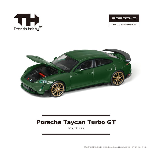 [TRENDS HOBBY] Porsche Taycan Turbo GT Green