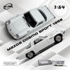 [MODEL MODEL] 1:64 Mazda Cosmo Sport 1968 White - Toy Space Diecast Online Store Singapore