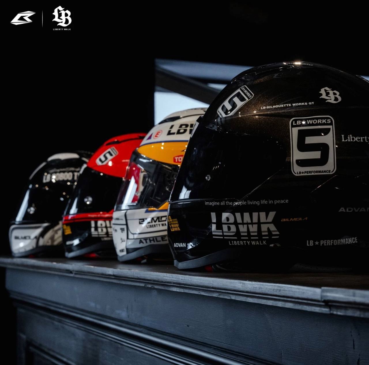 [OFFICIAL LBWK X BILMOLA] 1:1 Helmet - Toy Space Diecast Online Store Singapore
