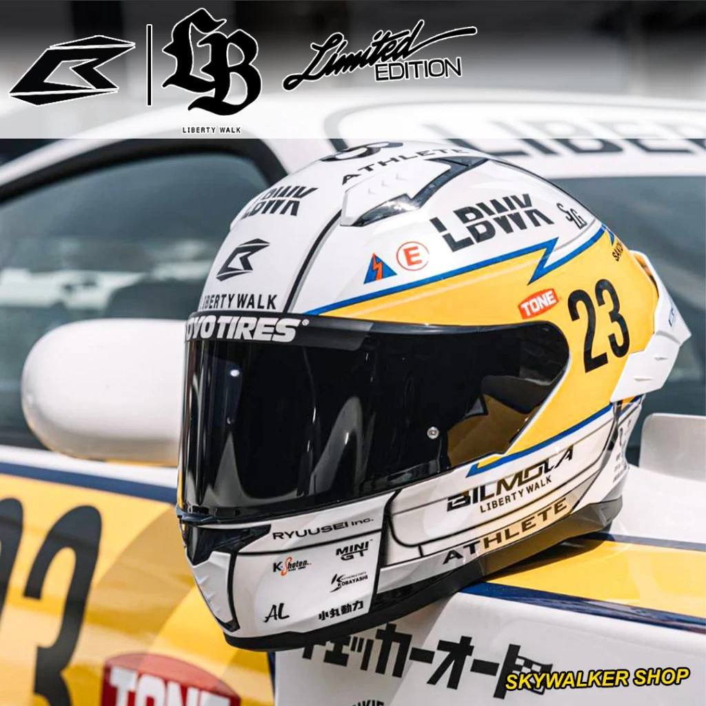 [OFFICIAL LBWK X BILMOLA] 1:1 Helmet - Toy Space Diecast Online Store Singapore