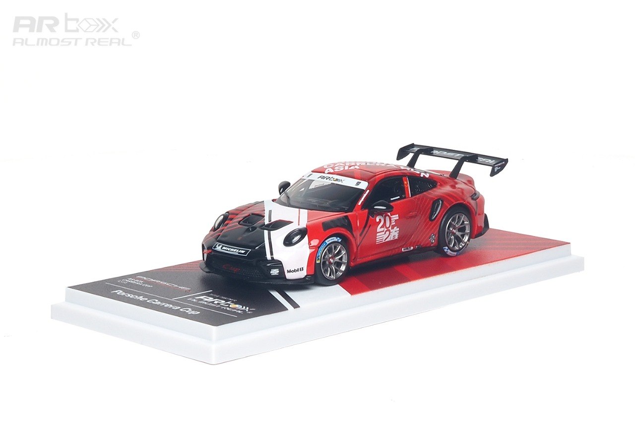 [AR BOX] 1:64 Porsche 911 Cup Porsche ARbox Carrera Cup Asia 2026 Hero Car