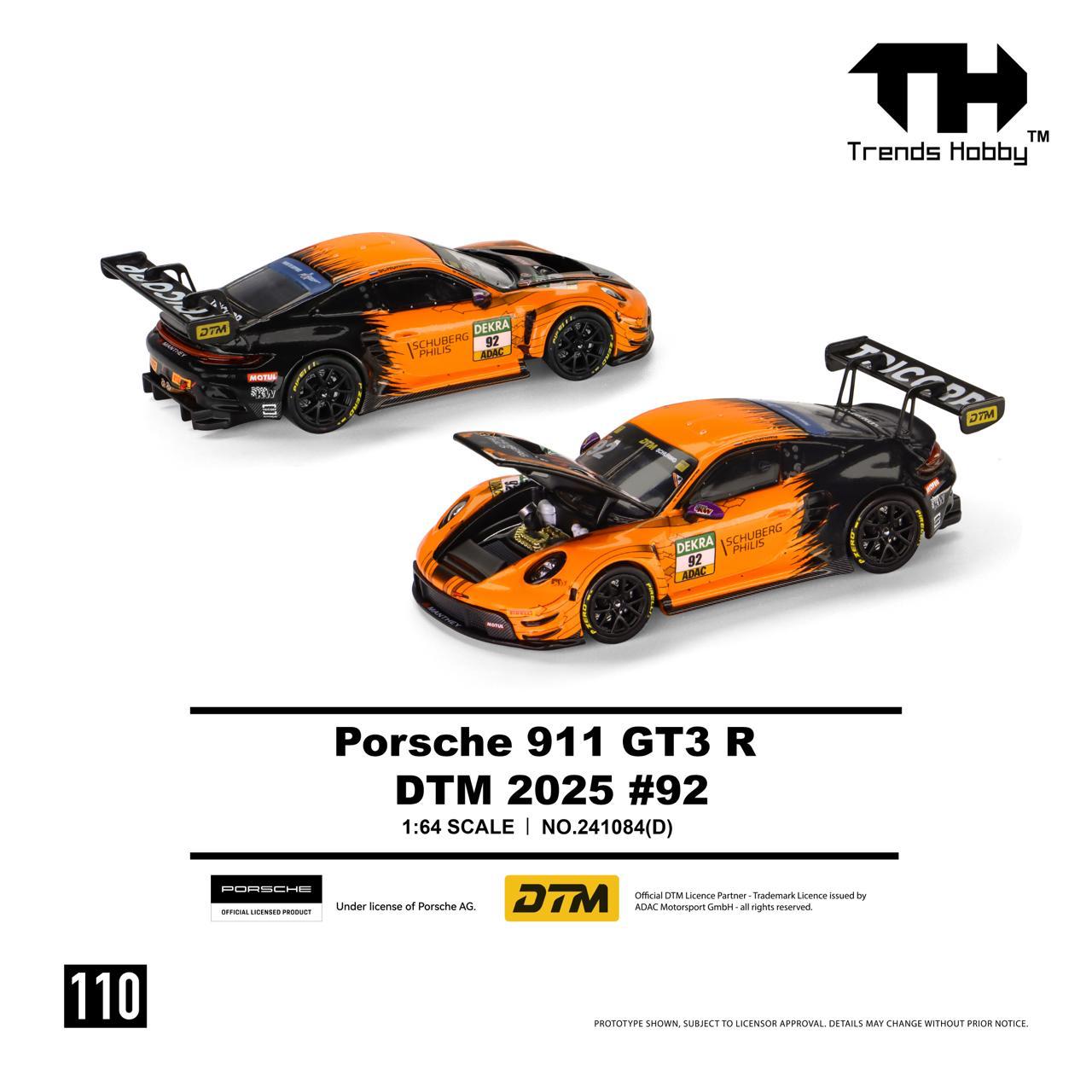 [TRENDS HOBBY] Porsche 911 GT3 R - DTM 2025 No.92