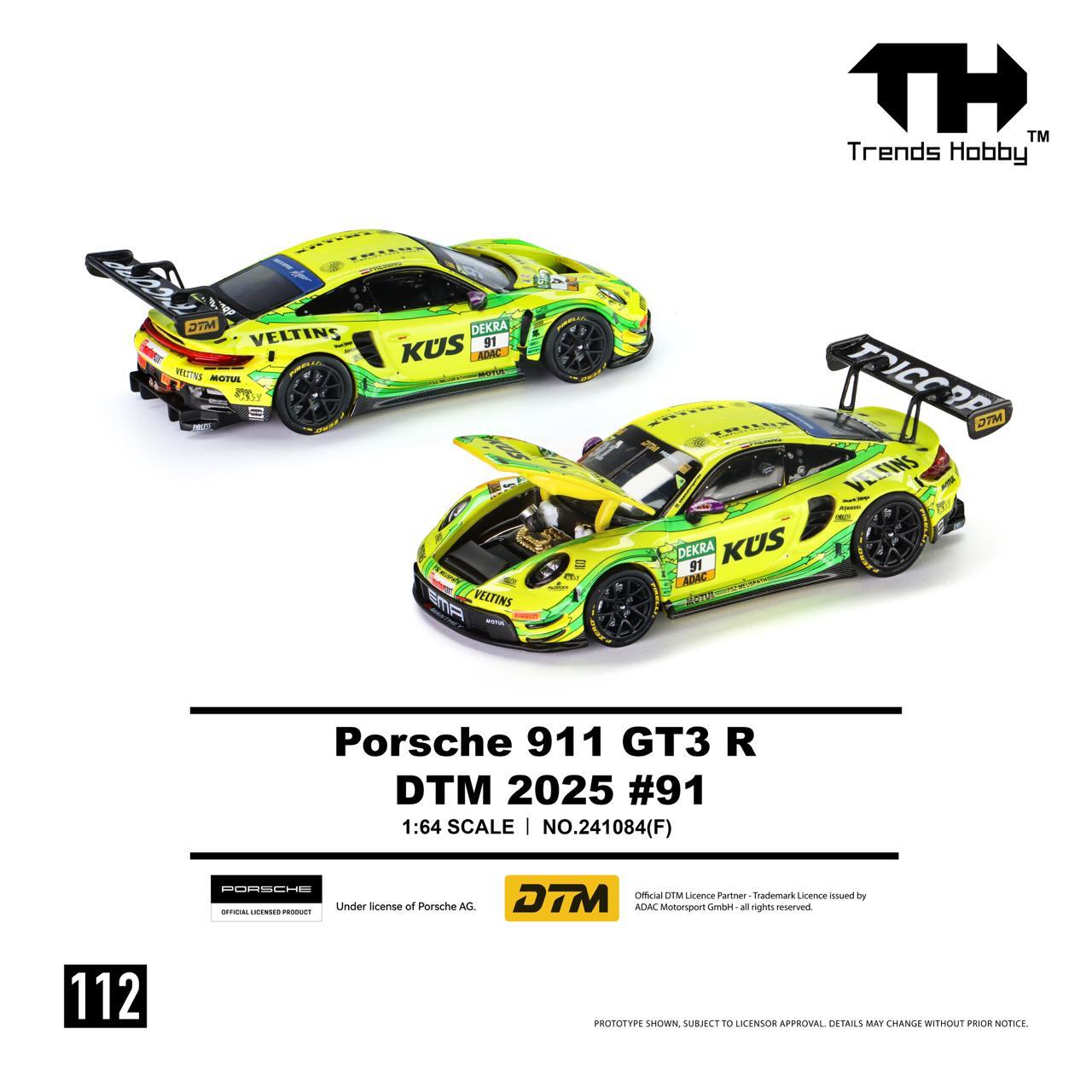 [TRENDS HOBBY] Porsche 911 GT3 R - DTM 2025 No.91