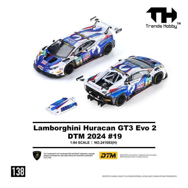 [TRENDS HOBBY] Lamborghini Huracan GT3 EVO2 - DTM 2024 No.19