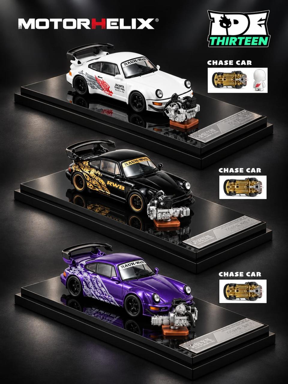 [MOTORHELIX] 1:64 RWB [Indonesia Exclusive]