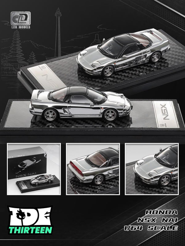 [LCD] 1:64 Honda NSX Chrome Silver [Indonesia Exclusive]