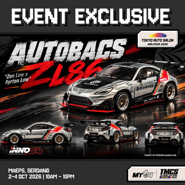 [INNO64] Autobacs ZL86 "Zen Low x Ayrton Low" [Tokyo Auto Salon Malaysia 2026]