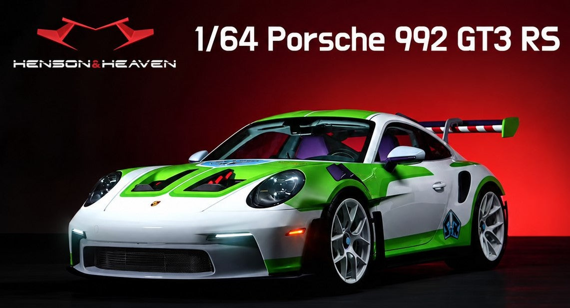 [HH MODEL] 1:64 Porsche 992 GT3 RS Buzz Lightyear Edition